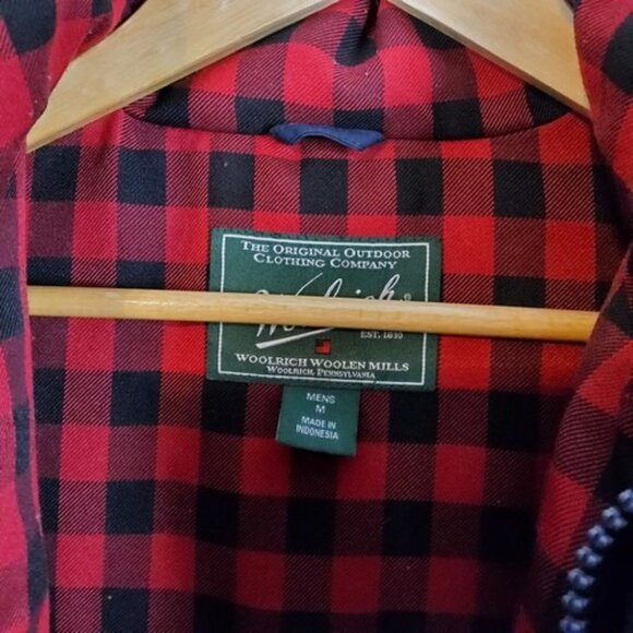 Woolrich Langhorne Men's Puffer Jacket Size Medium Deep Navy 550 Fill 16106 - Picture 5 of 14